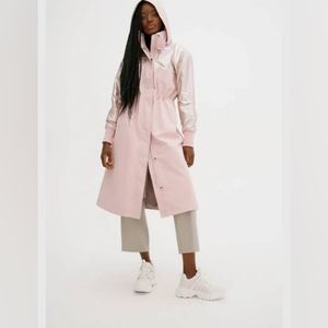 Space Barbie Pink Rain duster jacket